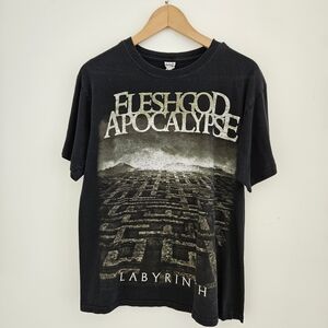 Fleshgod Apocalypse Shirt Mens Mediun Labyrinth Metal Band Tour Concert